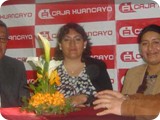 17-07-10 Inauguración Caja Huancayo en Lima
Padrinos y funcionarios de la Caja