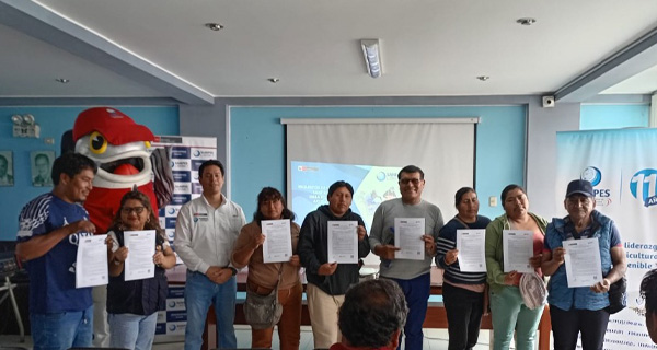 microfinanzas Arequipa Sanipes entrega